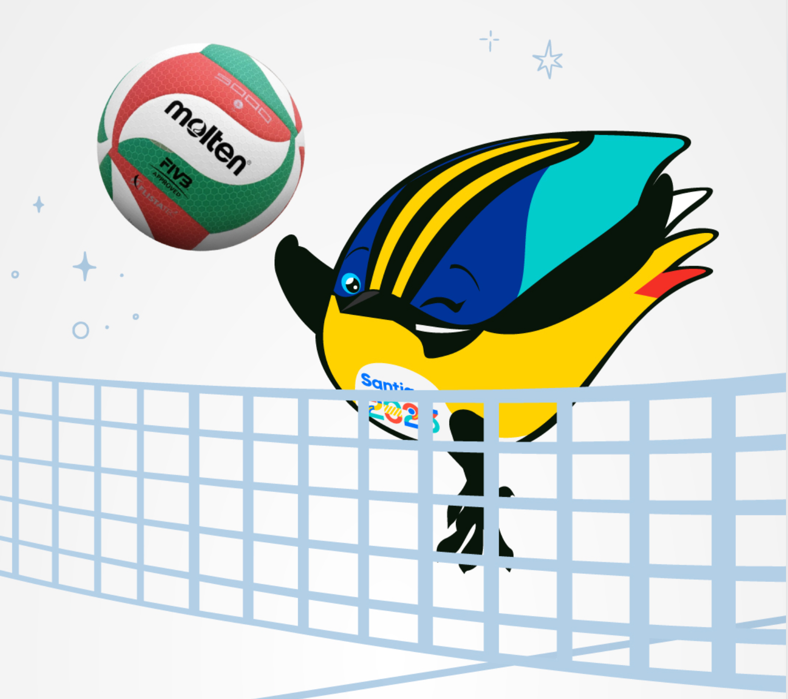 MOLTEN BALÓN OFICIAL DE LOS JUEGOS PANAMERICANOS