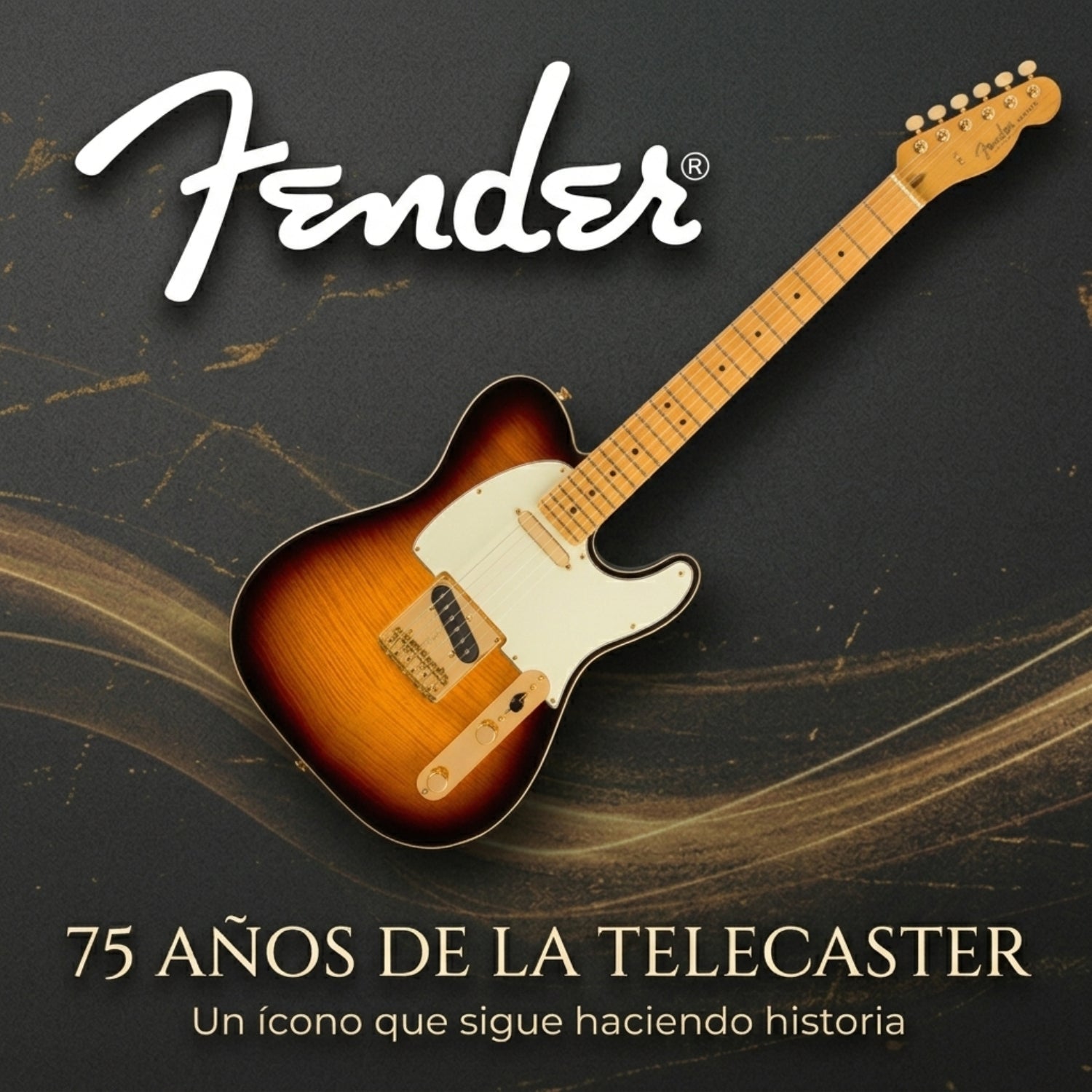 FENDER celebra los 75 años de la Telecaster: una leyenda que sigue haciendo historia.