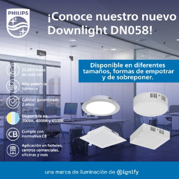 ¡Conoce nuestro nuevo Downlight DN058!