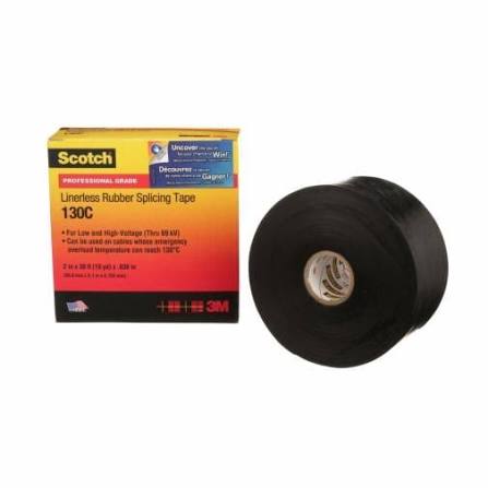 TAPE CAUCHO 130C 3/4" X 30 FT NEG