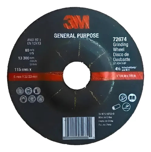 R-DISCO DESBASTE USO GEN 4 1/2 X 1/4x7/8