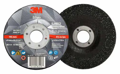 R-DISCO ABRAS SILVER T27 4.5 X 1/4 X7/8