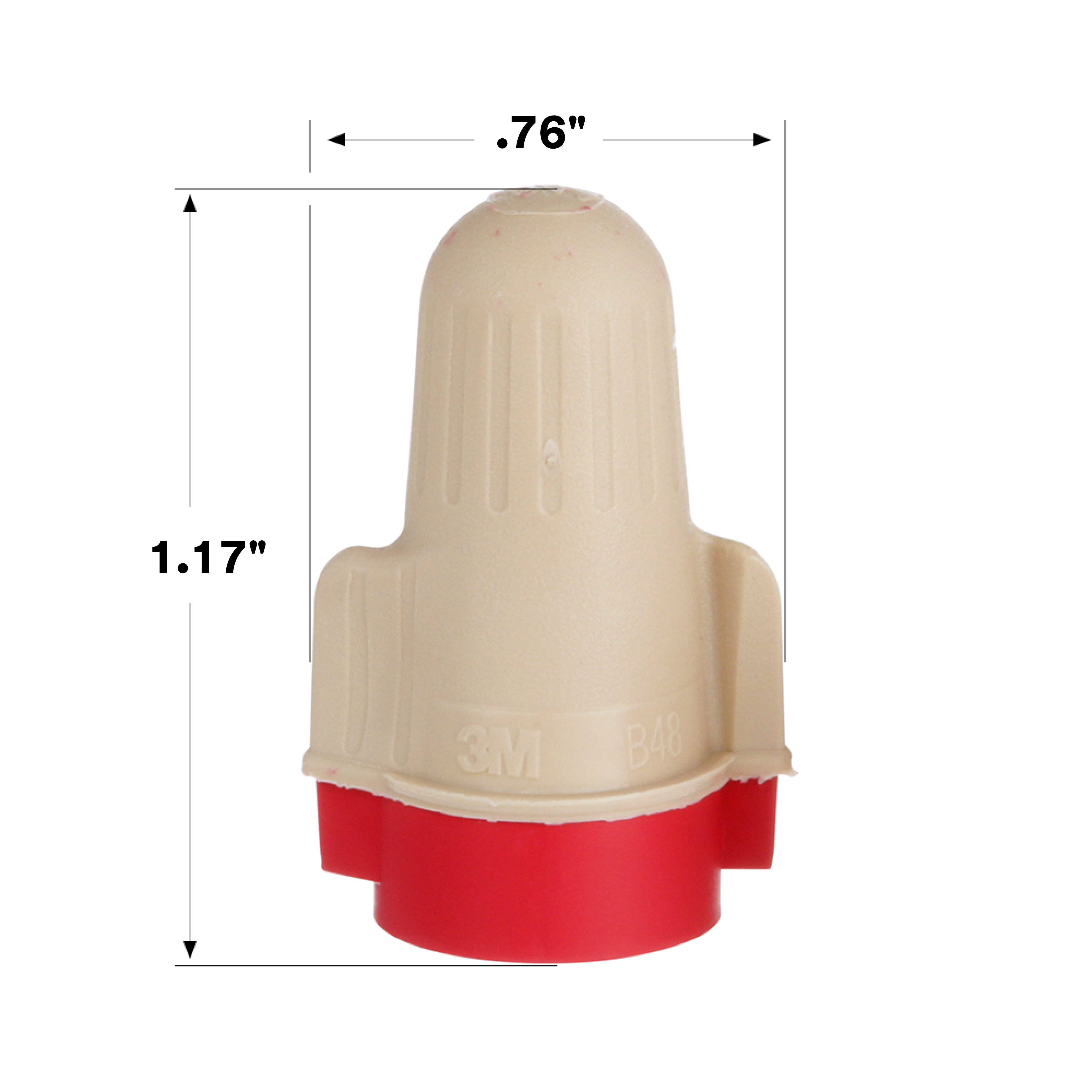 WIRE NUT PLUS 22-8 AWG T/R (UNIDADES)