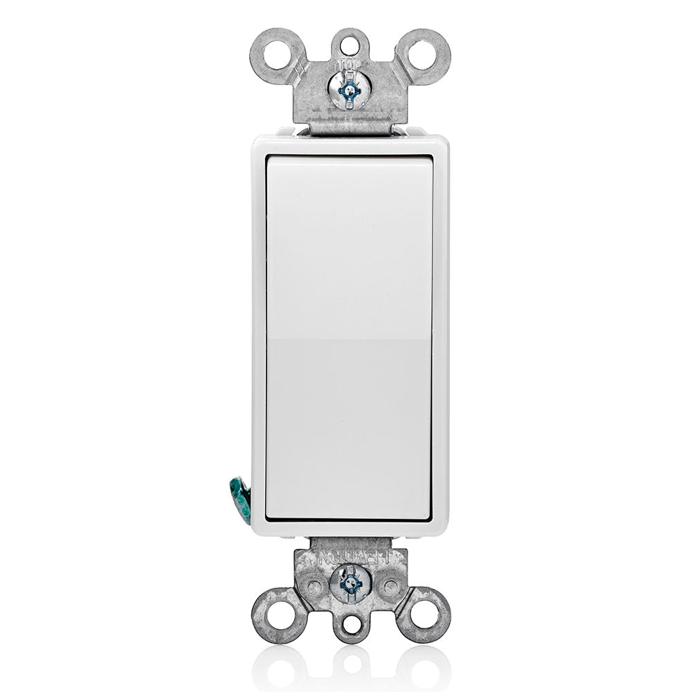Interruptor Sencillo Decora 15A 4 Way Leviton 5604-2W Blanco