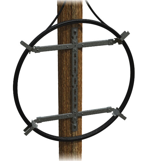 FIBERLIGN® ADSS Cable Storage Fixed Crossarm Preformed