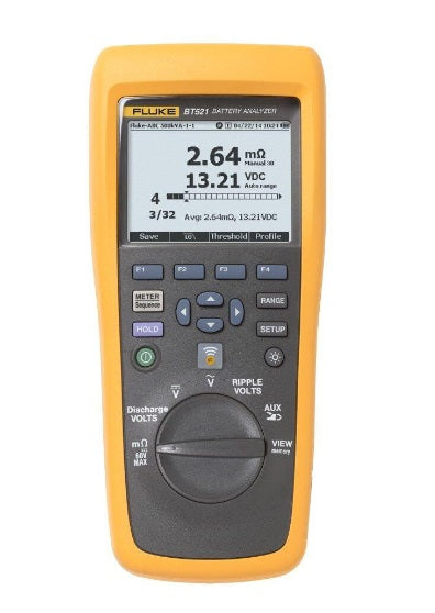 Advanced Battery Analyzer with intelligent test probe set (with temperature measurement)