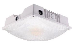 CANOPY LED 40-60-75W MV P&T SEL UL