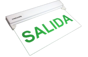 LUM SALIDA ACRILICO VERDE