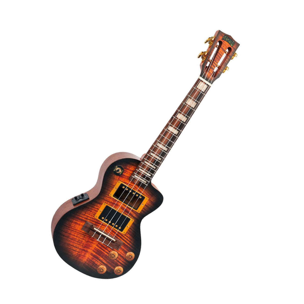 Ukelele Guitarra Eléctrica Tenor Mahalo MA3EG Natural