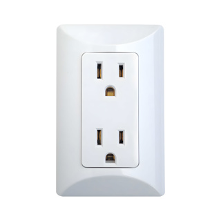 TOMA DOBLE SUPERFICIAL15A 125V BLANCO