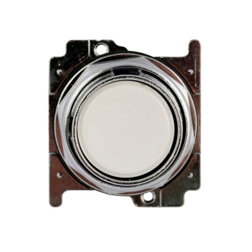 BOTONES OPERADORES NO ILUMINADOS 30.5MM 10250T, SERVICIO PESADO NEMA 3 3R 4 4X 12 13 A PRUEBA DE AGUA Y ACEITE, RASANTE, NO ILUMINADO, COLOR BLANCO