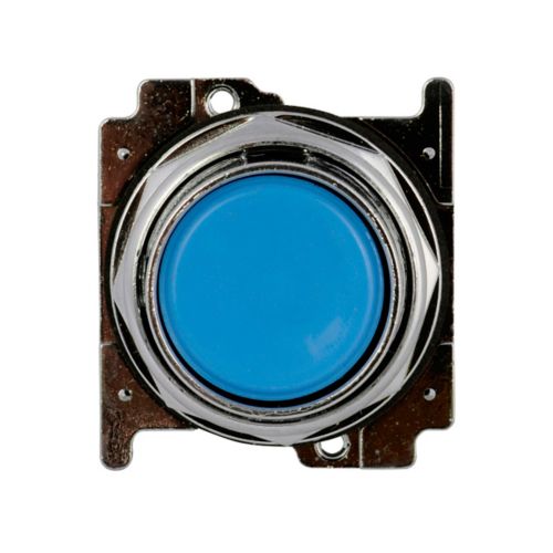 BOTONES OPERADORES NO ILUMINADOS 30.5MM 10250T, SERVICIO PESADO NEMA 3 3R 4 4X 12 13 A PRUEBA DE AGUA Y ACEITE, RASANTE, NO ILUMINADO, COLOR AZUL