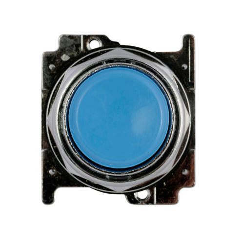 BOTONES OPERADORES NO ILUMINADOS 30.5MM 10250T, SERVICIO PESADO NEMA 3 3R 4 4X 12 13 A PRUEBA DE AGUA Y ACEITE, EXTENDIDO, NO ILUMINADO, COLOR AZUL