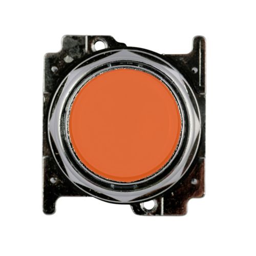 BOTONES OPERADORES NO ILUMINADOS 30.5MM 10250T, SERVICIO PESADO NEMA 3 3R 4 4X 12 13 A PRUEBA DE AGUA Y ACEITE, EXTENDIDO, NO ILUMINADO, COLOR NARANJA