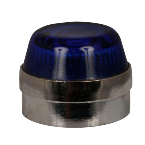 LENTES PARA LUCES PILOTO, PARA USO EN LUCES PILOTO 10250T, COLOR AZUL, MATERIAL VIDRIO