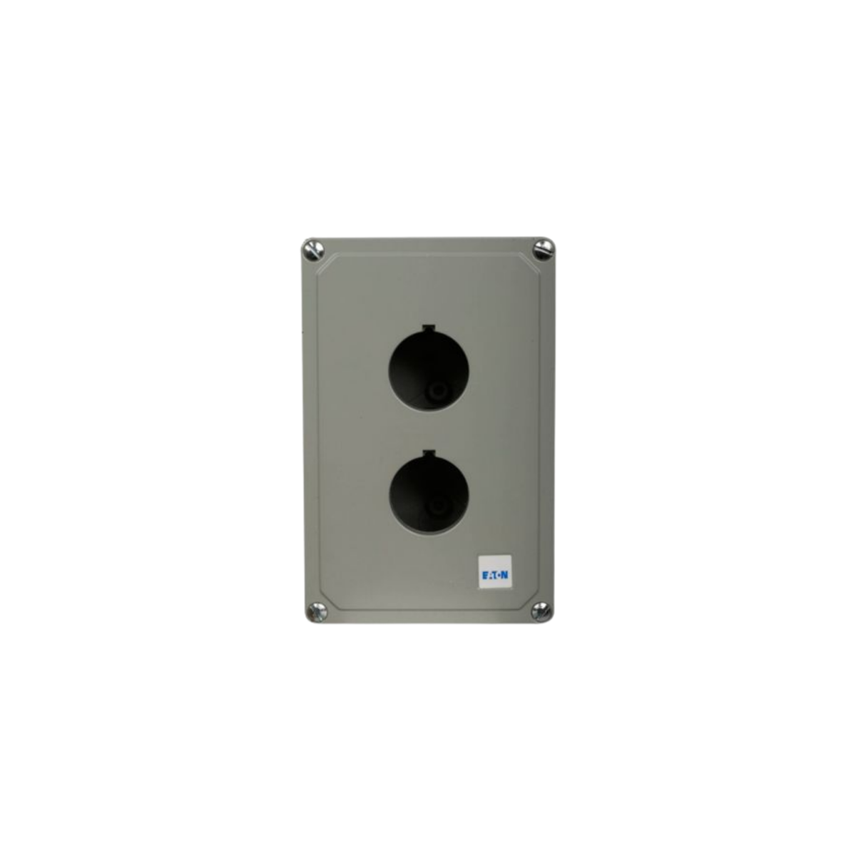 GABINETE PARA UNIDADES DE CONTROL 10250T, GABINETE NEMA 3 3R 4 4X 12 13 PARA BOTONES, SELECTORES Y LUCES PILOTO 10250T, AGUJEROS 2, DEMENSIONES ALTO 150, ANCHO 99, PROFUNDO 76