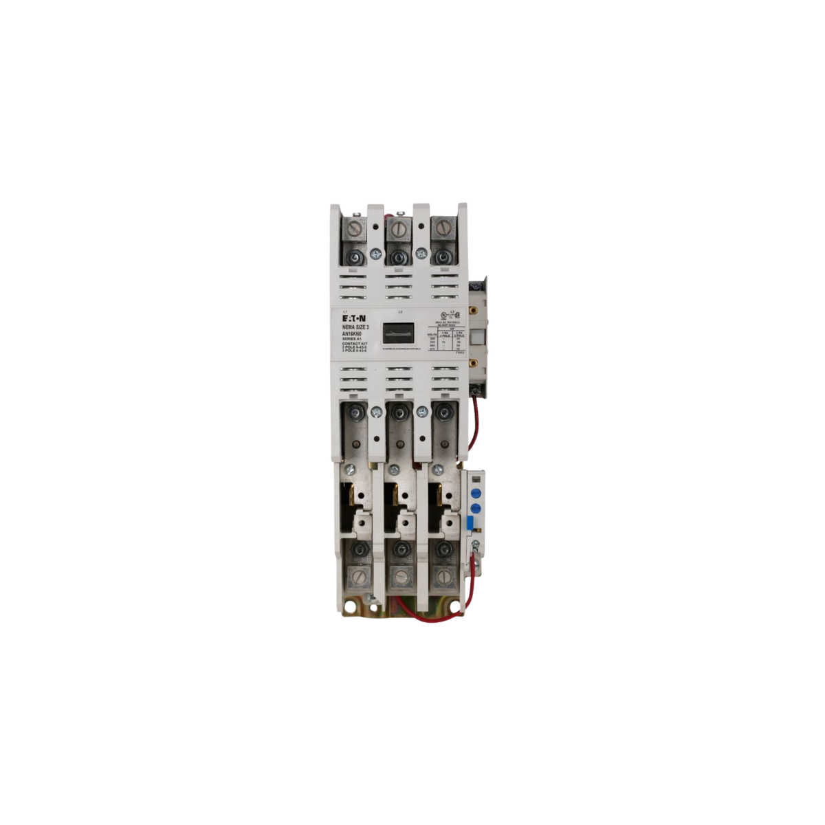ARRANCADOR MAGNETICO NEMA, SIN GABINETE, NO REVERSIBLE, TAMAÑO NEMA 3, 90 A, BOBINA 120 VAC