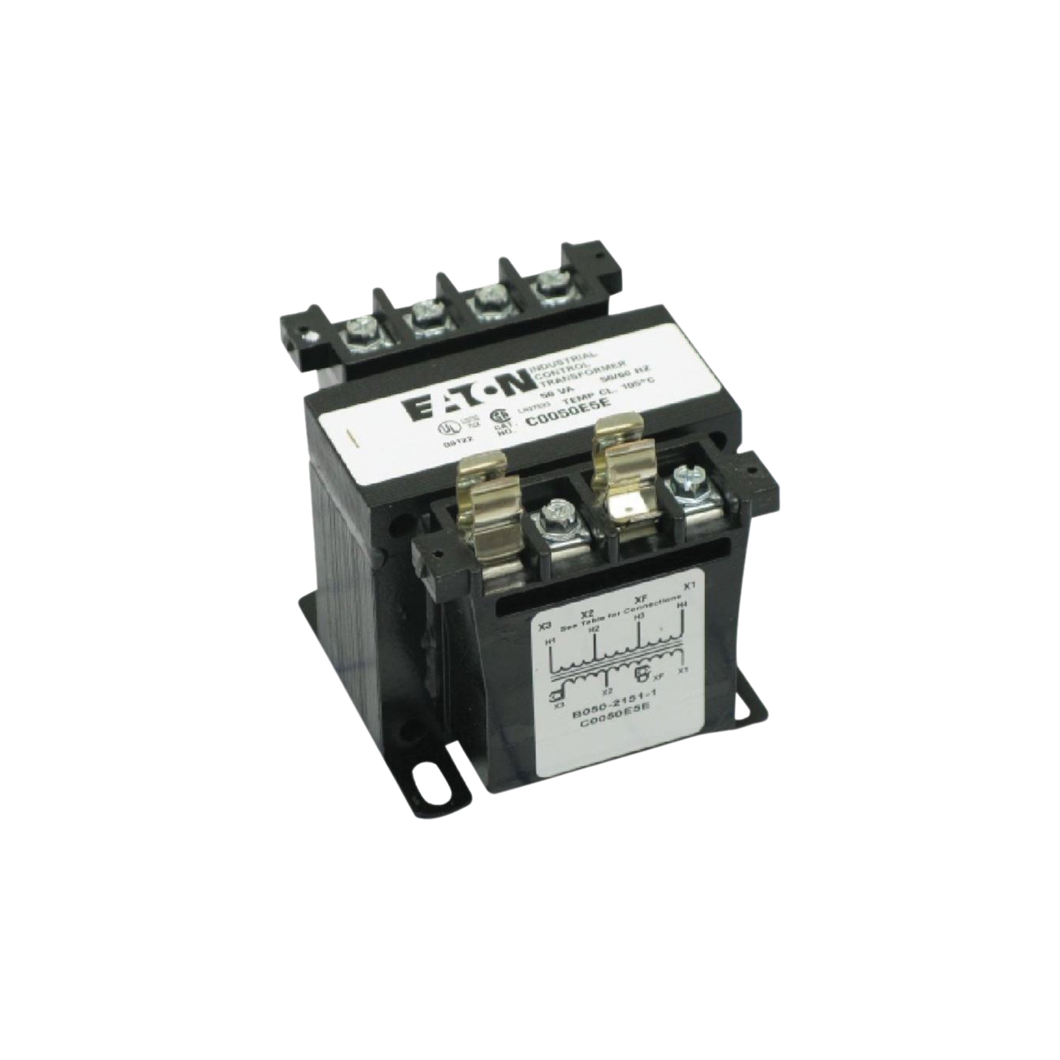 Transformador de Control , Hecho en USA 50 V.A. 480-240V Primario/ 120V Secundario