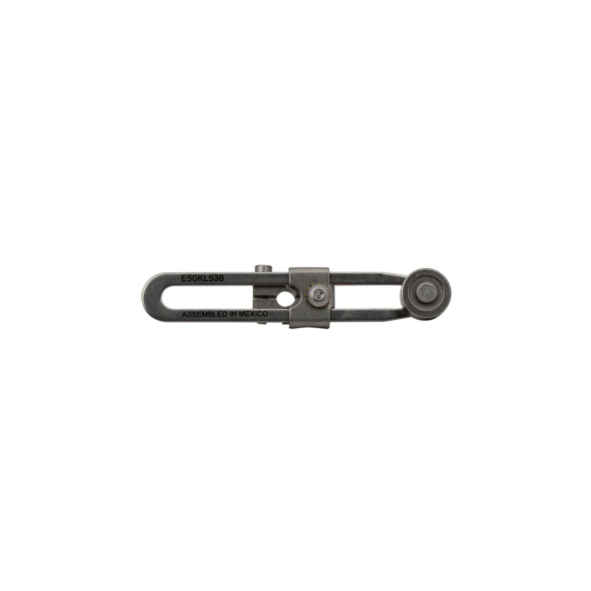 PALANCA DE OPERACIÓN AJUSTABLE DE 25.4 MM A 95.2 MM (1" A 3.75"). CON RODILLO DE METAL PARA FINAL DE CARRERA
