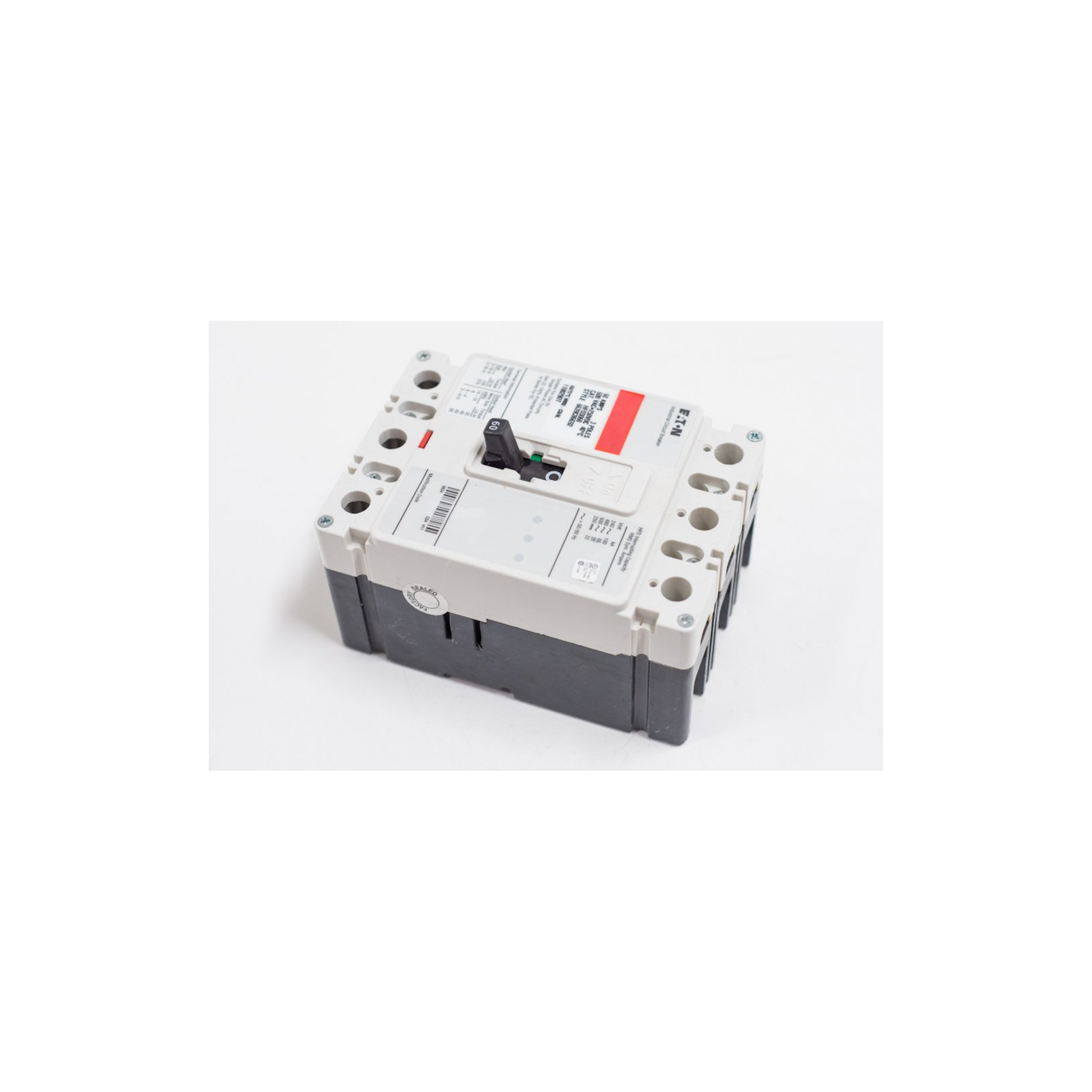 Breaker tipo FD, Atornillable, 80A, 3P, 65KAIC 208V, 35KAIC 480V, 18KAIC 600V.