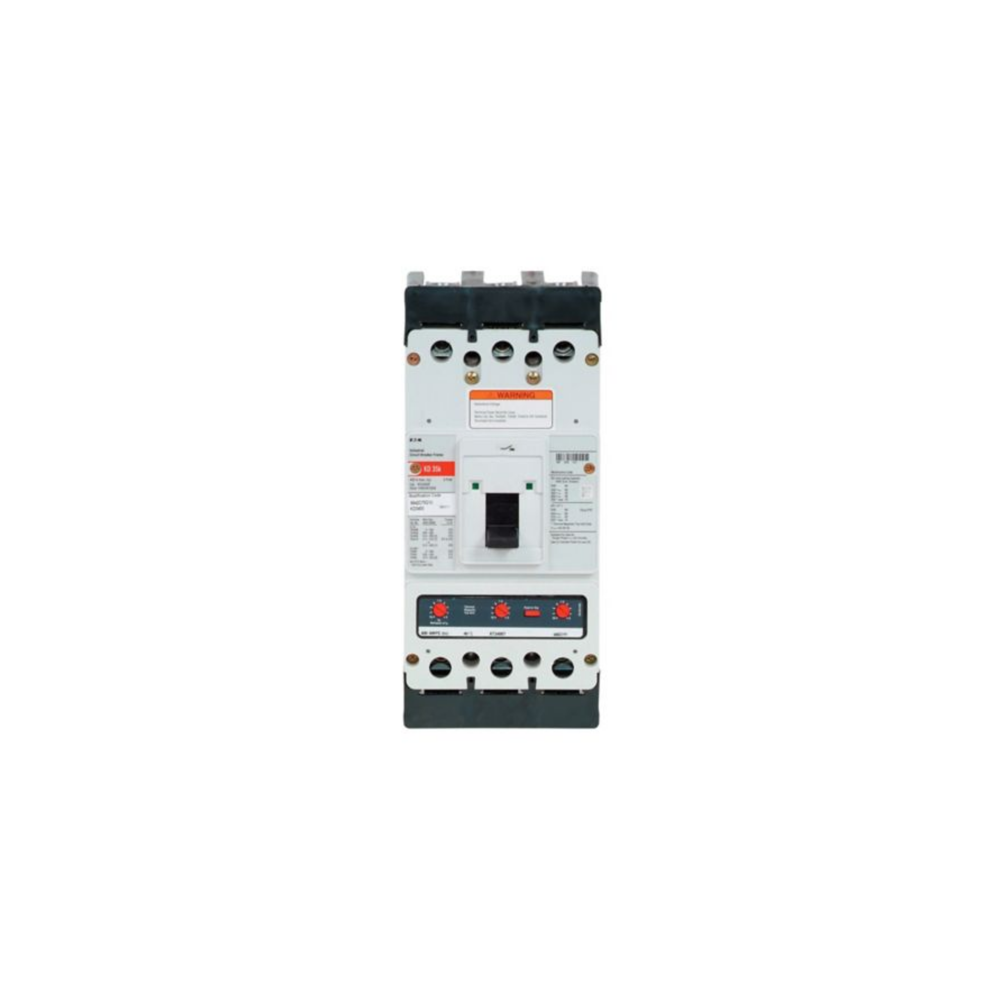 Breaker tipo KD, Atornillable,300A, 3P, 65KAIC 208V, 35KAIC 480V, 25KAIC 600V .