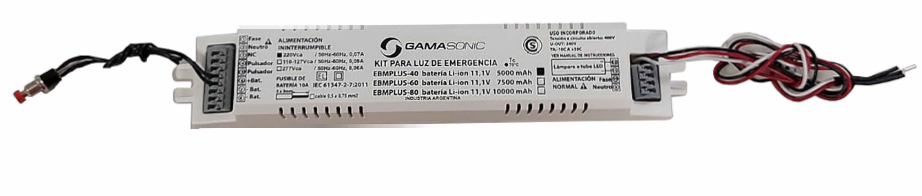 DRIVER EMERGENCIA PARA LUMINARIA ALTA POTENCIA 32W OUTPUT MULTIVOLTAJE