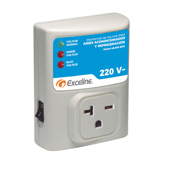 PROTECTOR DE VOLTAJE PARA A/C Y NEVERAS 220V HASTA 48,000BTU