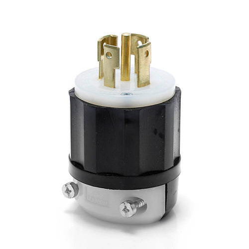 ENCHUFE 30A 277/480V NEMA L22-30P B/N