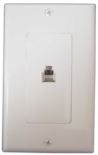 R-INSERT DECORA TELEFONO 6P4C BLANCO