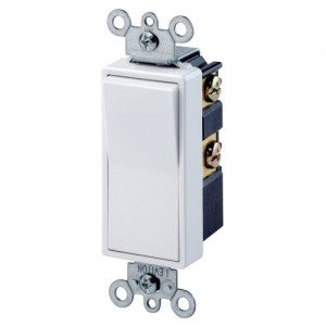 INTERRUPTOR DECORA 15A 120/277V BLANCO