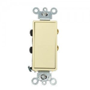 Interruptor Sencillo Decora 15A 4 Way Leviton 5604-02I Ivory