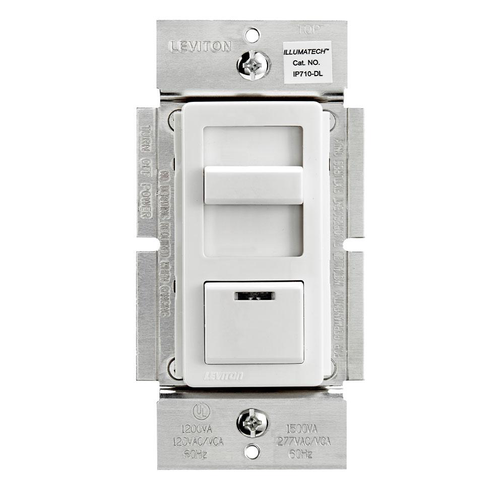 R-DIMMER DECORA 0-10V 1200VA 120/277V BL