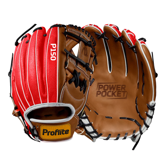 Manilla 10" Derecha Proflite P150-AB Rojo/Marrón