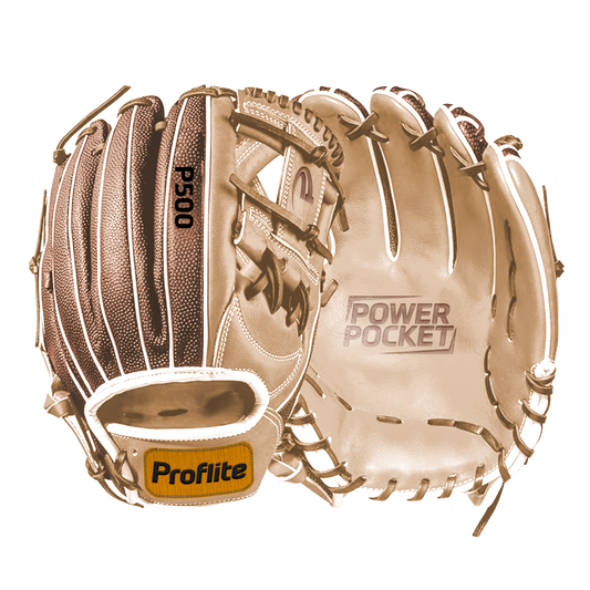 Manilla PRO 13" Derecha Proflite P500-MC Marrón Claro