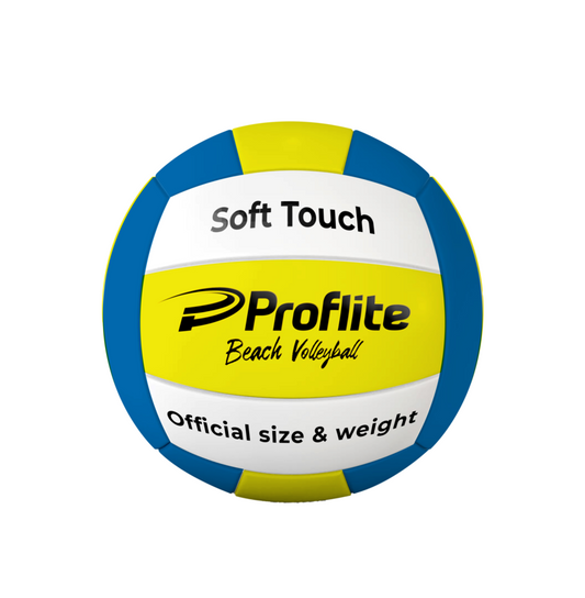Balón Voleibol de Playa #5 Proflite V5VLA Azul/Amarillo