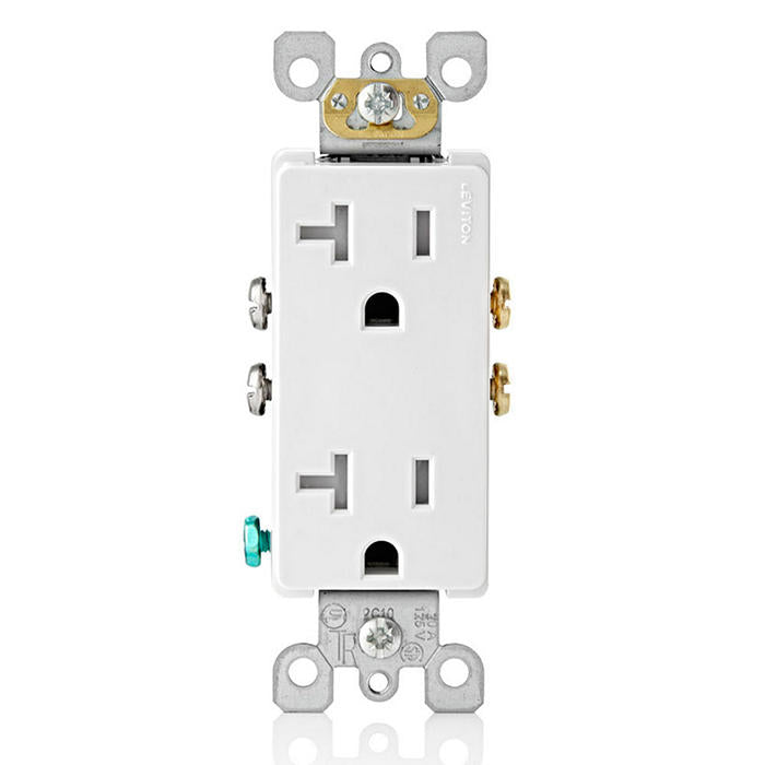 DECORA TOMA TAMPER - RESISTANT 20 AMP