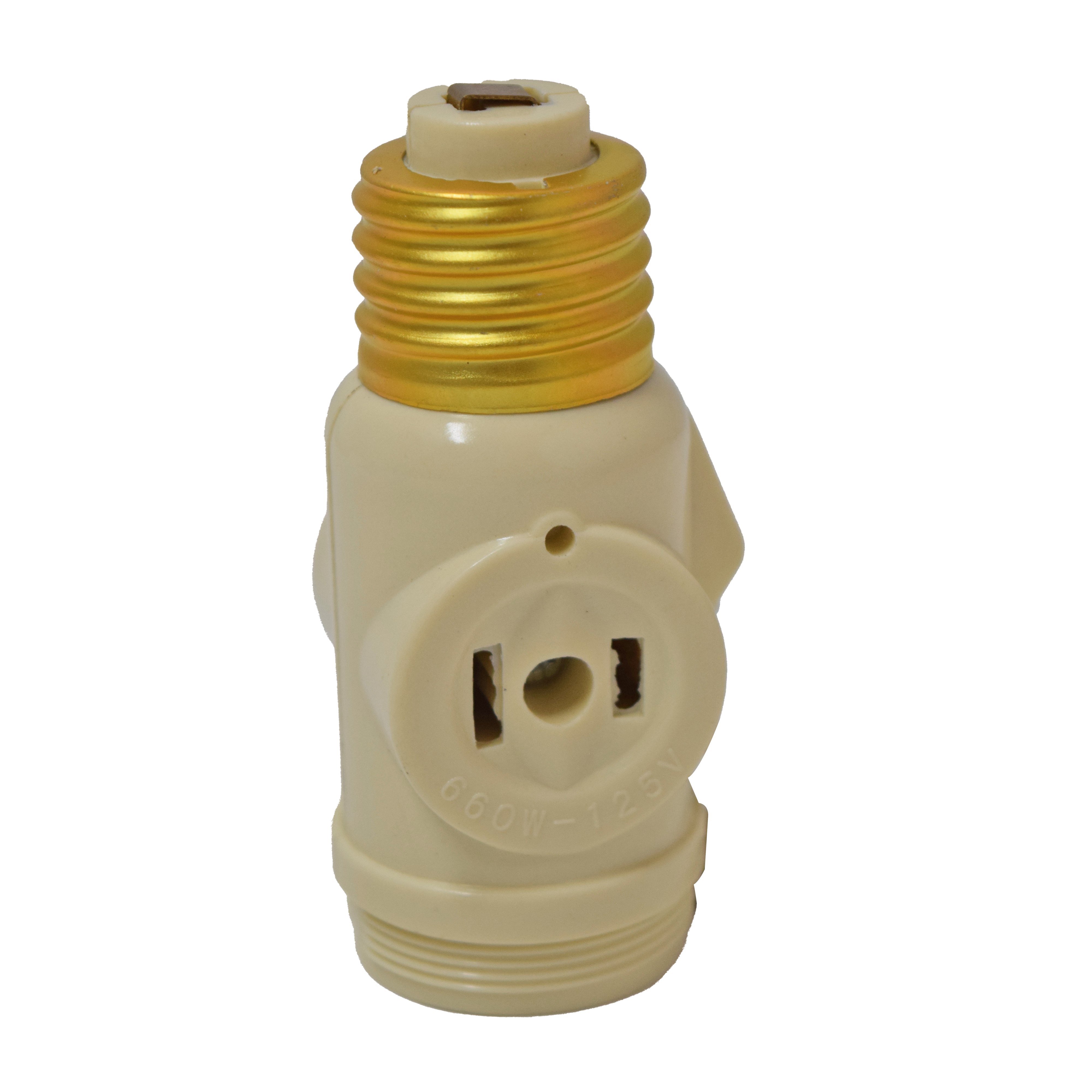 R-SOCKET CON CADENA 15A 120V E-27 IVORY
