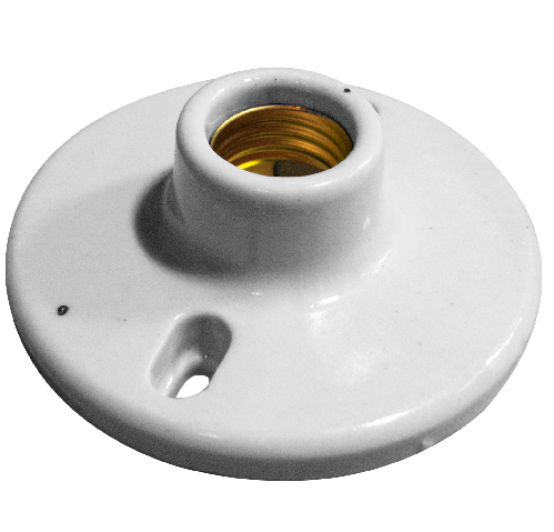 ROSETA PORCELANA CON CADENA