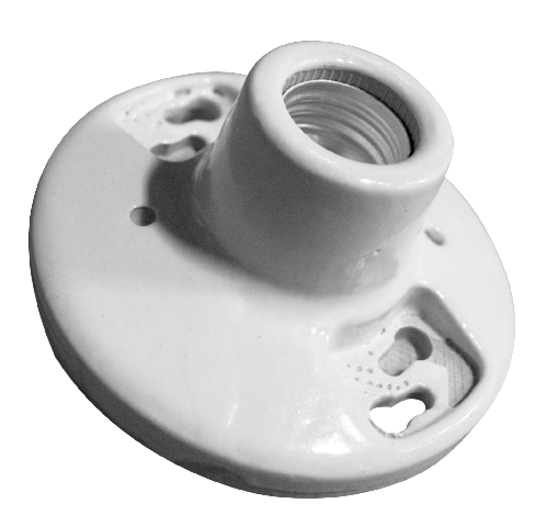 ROSETA PORCELANA SIN CADENA