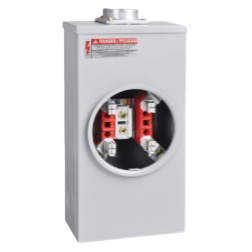 R-CAJA DE MEDIDOR CUADRADA 200 AMP 125V