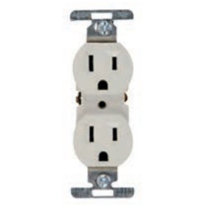 TOMA DOBLE 15A 125V NEMA 5-15R 2P-3W BLA
