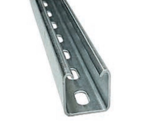 RIEL UNISTRUT 1 5/8 X 1 5/8 X 3M