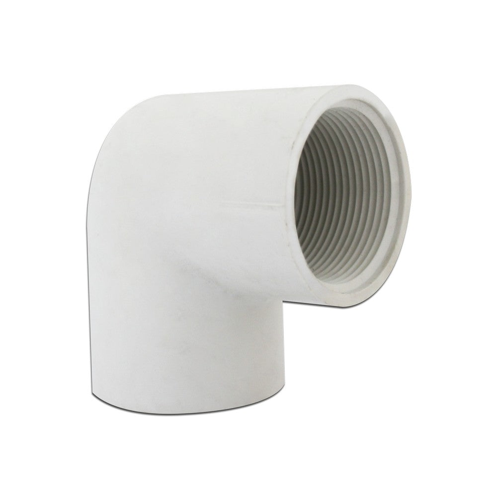 Codo PVC 1/2" Blanco