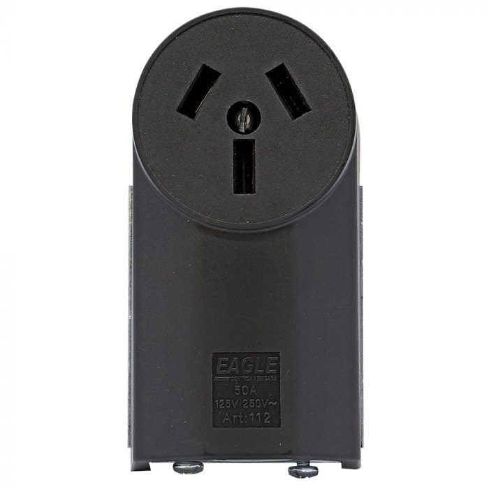 Toma 50A Superficial Eagle 112 Negro