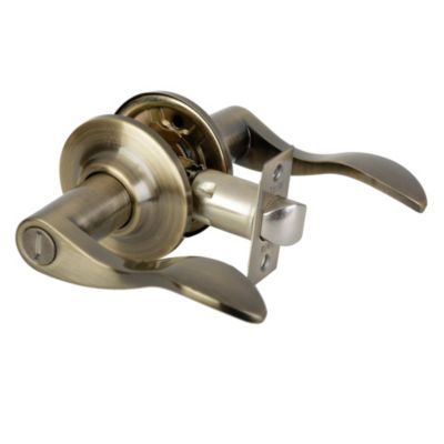 Cerradura Aston Baño Yale Latón Antiguo (US5)