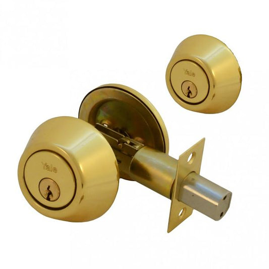 Cerrojo Kent Yale Llave/Llave Latón Brillante (US3)