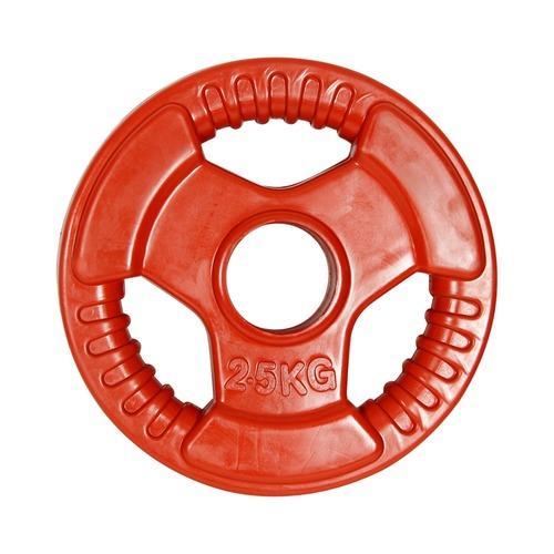 Disco Olímpico 2.5KG de Goma Fortis PL26 Rojo
