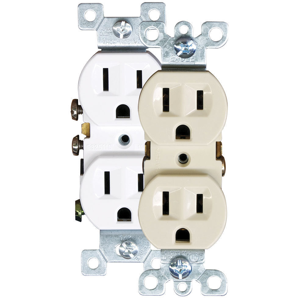 Tomacorriente Doble 15A Eagle 270V Ivory