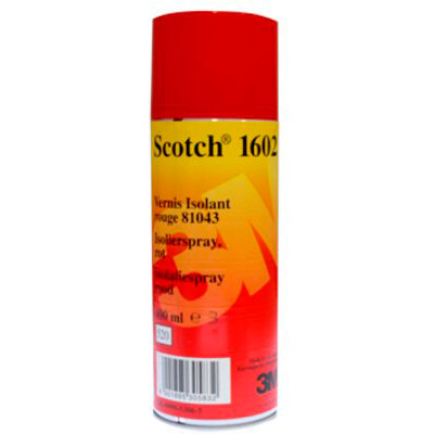 Spray Barniz Sellador 3M 1602 Rojo
