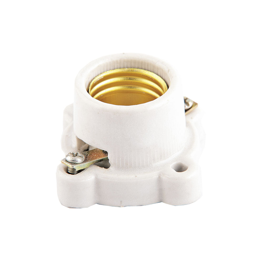 Roseta de Porcelana Fija Eagle 4150 Blanca